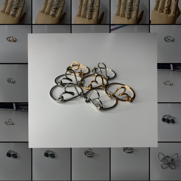wire heart ring - Picture 1 of 1